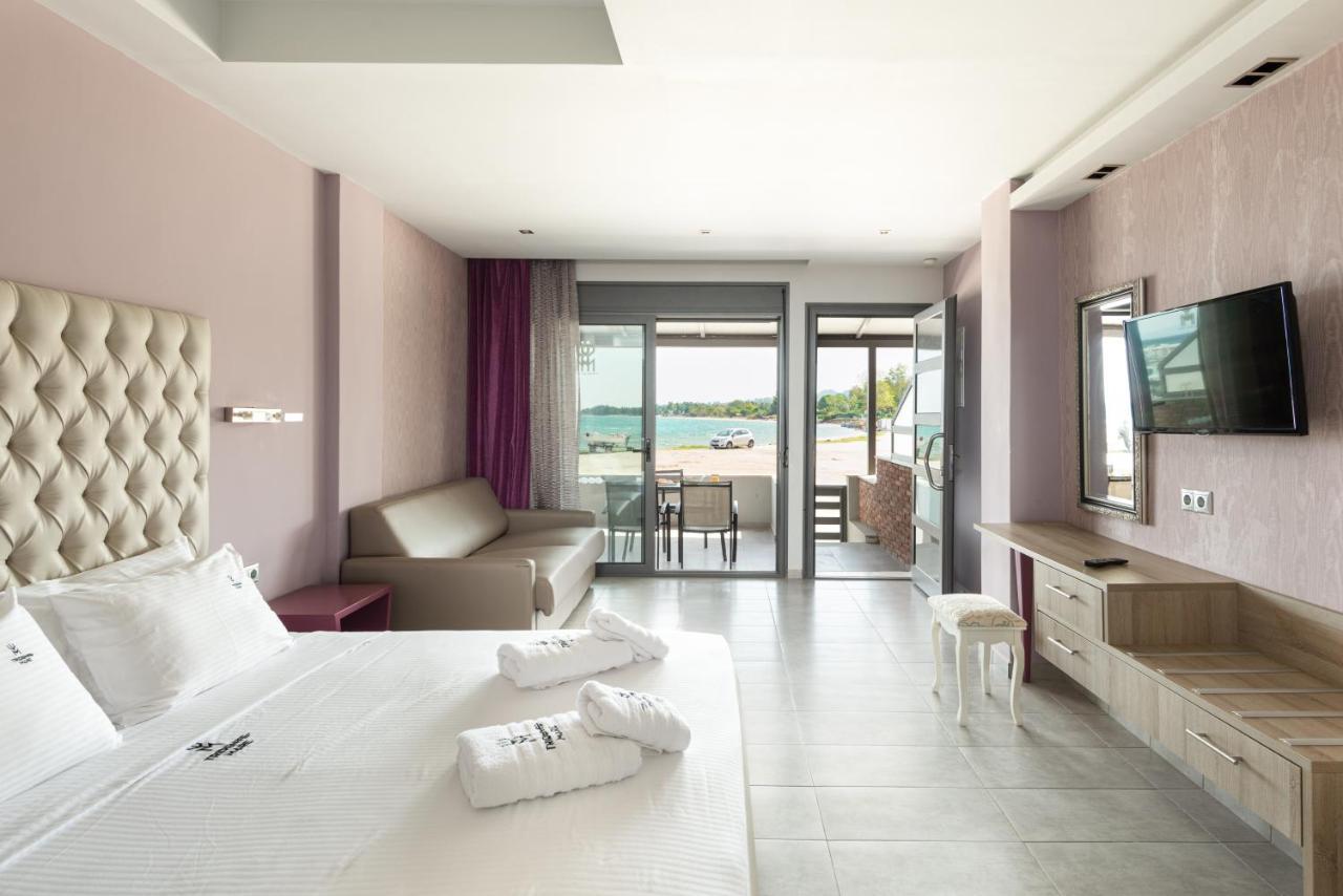 Tridente Mare Apart Hotel Pefkochori Ngoại thất bức ảnh